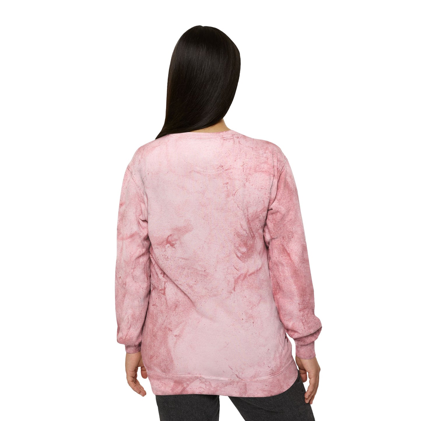 SW-065ML-24 Color Blast Crewneck Puma Cat lover Sweatshirt