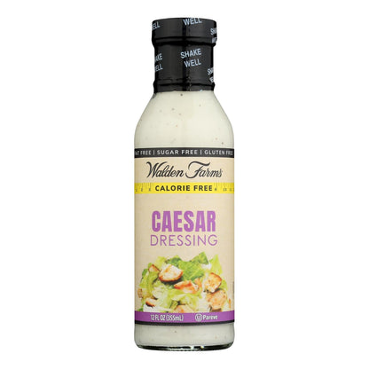 Walden Farms Calorie Free Caesar Dressing (Pack of 6 - 12 Fl Oz)