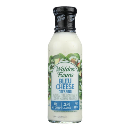 Walden Farms Calorie Free Creamy Bleu Cheese Dressing (Pack of 6 - 12 Fl Oz)