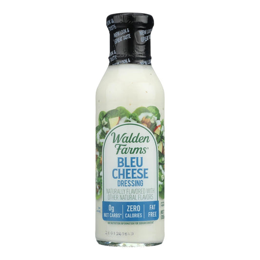 Walden Farms Calorie Free Creamy Bleu Cheese Dressing (Pack of 6 - 12 Fl Oz)