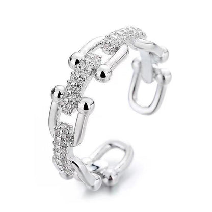 925 Sterling Silver Open Ring