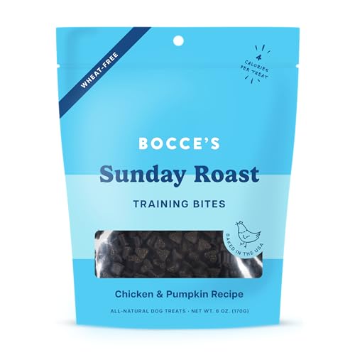 Bocce's Bakery - Sun Rrst Training Bites, 6 oz (Case of 12) - USA Made Dog Treats
