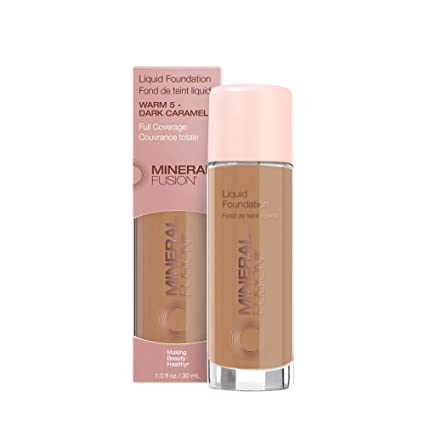 Mineral Fusion Warm Five Liquid Foundation - 1 Fl Oz