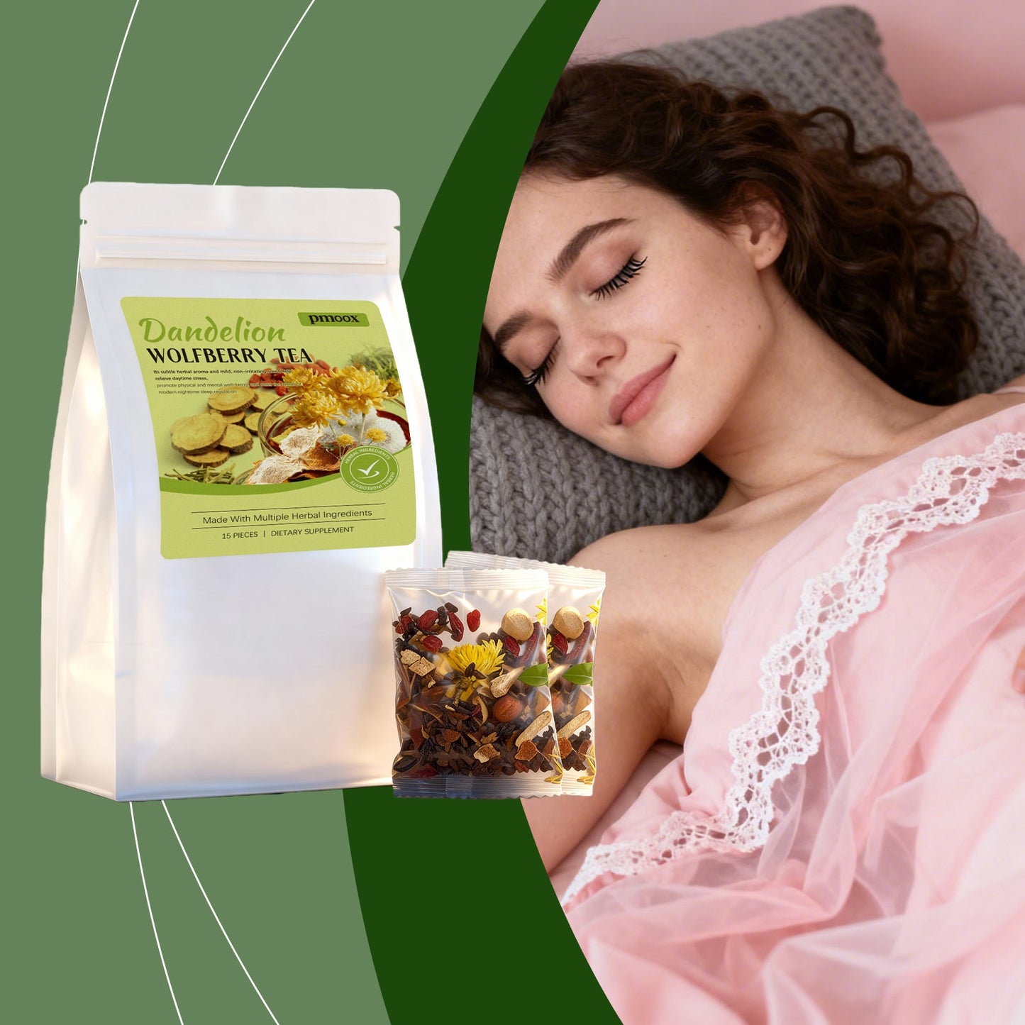 Herbal Nourishing Dandelion Gouqi Tea