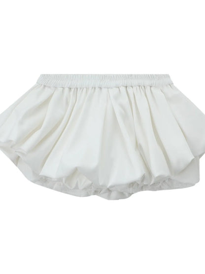 Elastic Waist Bubble Shorts