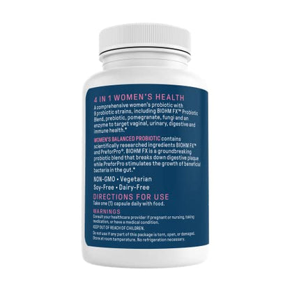 Biohm Probiotic Womens Balanced, Pack of 30
