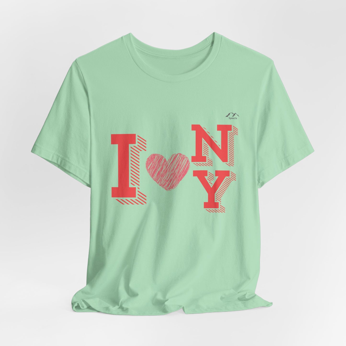TS-080ML-24 I Love NY Newyork T Shirt Gift