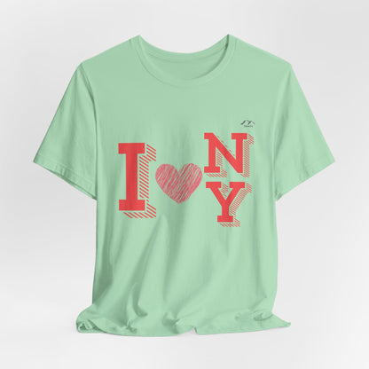 TS-080ML-24 I Love NY Newyork T Shirt Gift