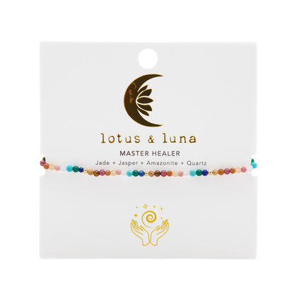 Master Healer 2mm Layered Bracelet Stack