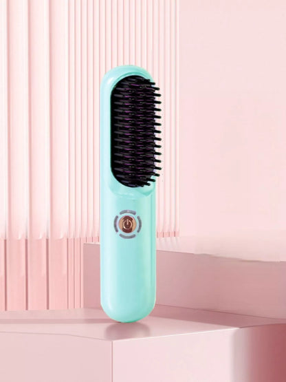 Portable Heated Hair Straightening Comb