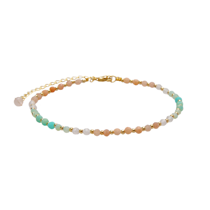 Positive Energy 3mm Healing Anklet
