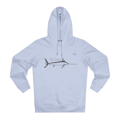 HD-054ML-24 Swordfish Hoodie Ocean Lover Swordfish Art Fishing Gift