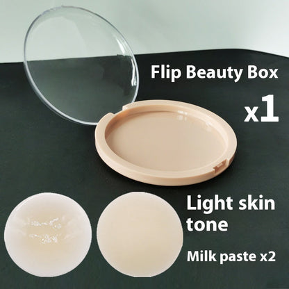 Anti Glare And Traceless Solid Silicone Nipple Patch