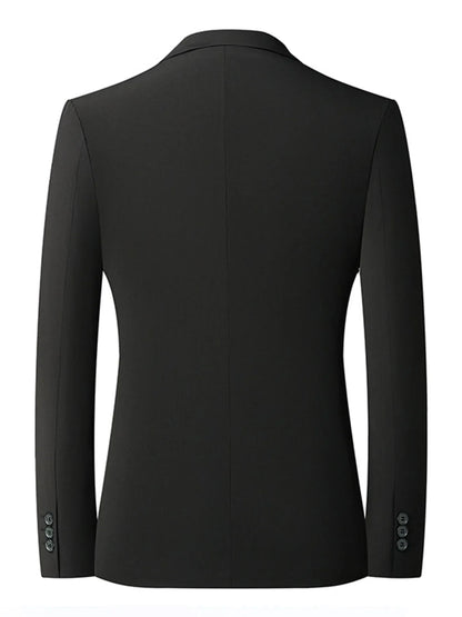 Men's Button Up Long Sleeve Blazer