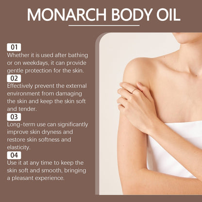 OUHOE Body Moisturizing Oil, Hydrating And Moisturizing Body Care Moisturizing Skin Care Delicate Body Oil