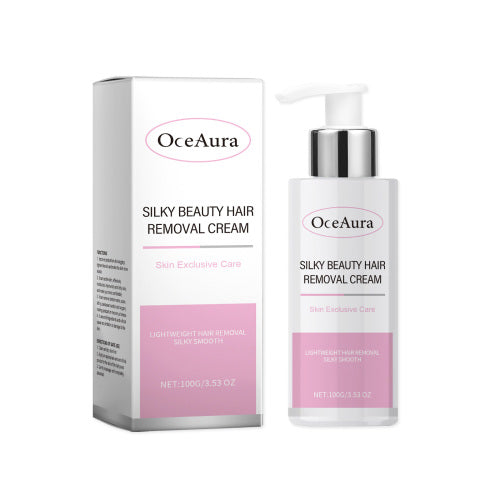 OceAura Silky Hair Removal Cream For Women Armpit Hair, Leg Hair, Whole Body Hair Care For Soft, Smooth And Delicate Skin