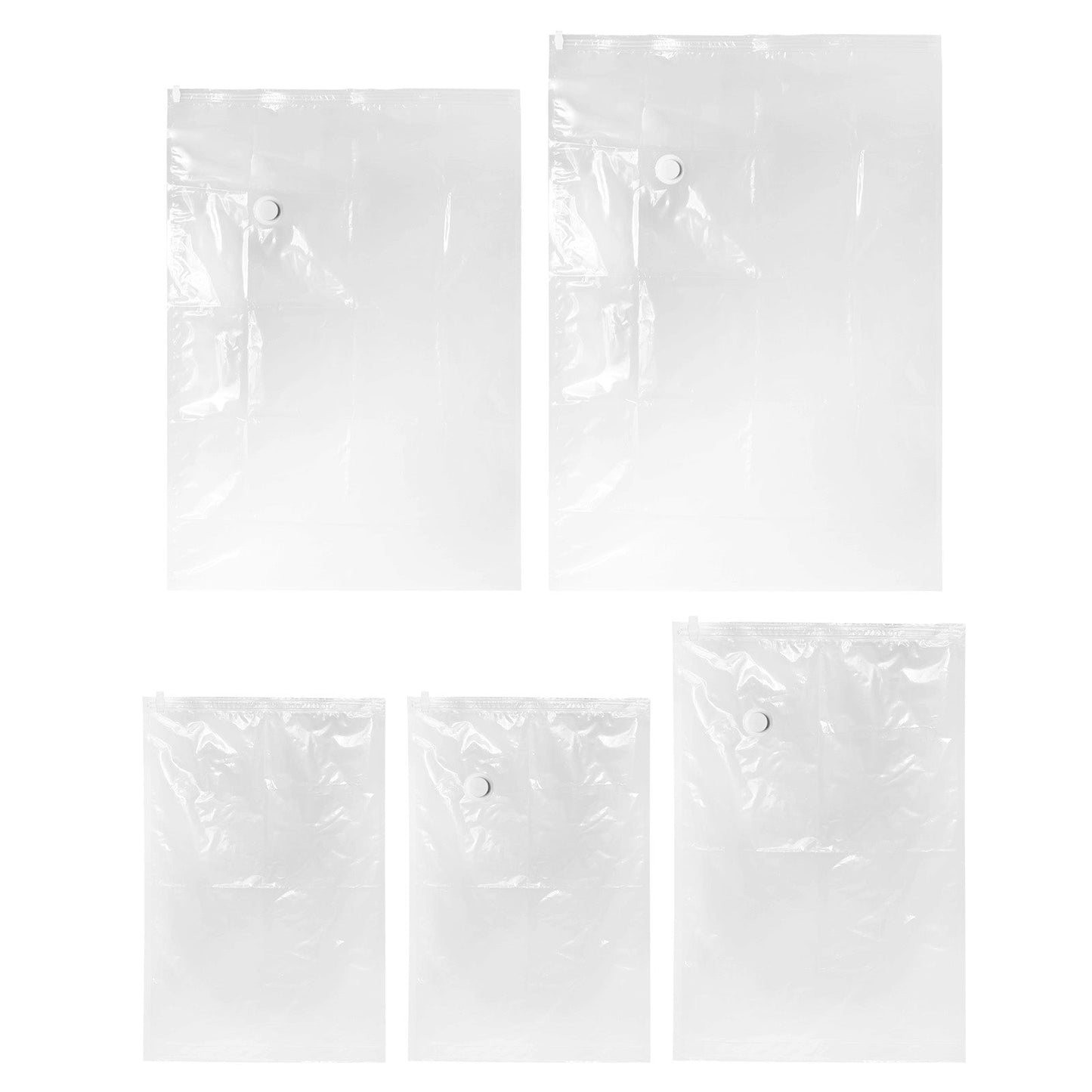 20 Pack Vacuum Storage Bags With Hand Pump, Space Saver Bags Compression For Comforters And Blankets, Sealer Clothes Storage Travel Essentials