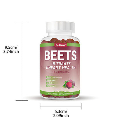 Beet Gummy Candies