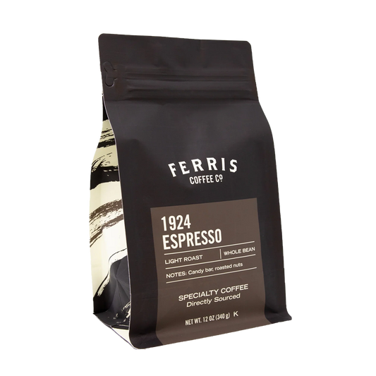 Ferris Nut Co. - 1924 Whole Bean Coffee, 12 oz (Pack of 6) - Premium USA Coffee