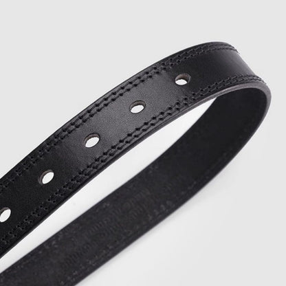 Leather Skinny Belt