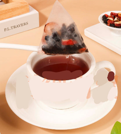 Ginseng Wubao Tea Healthy Nutrition Easy To Carry