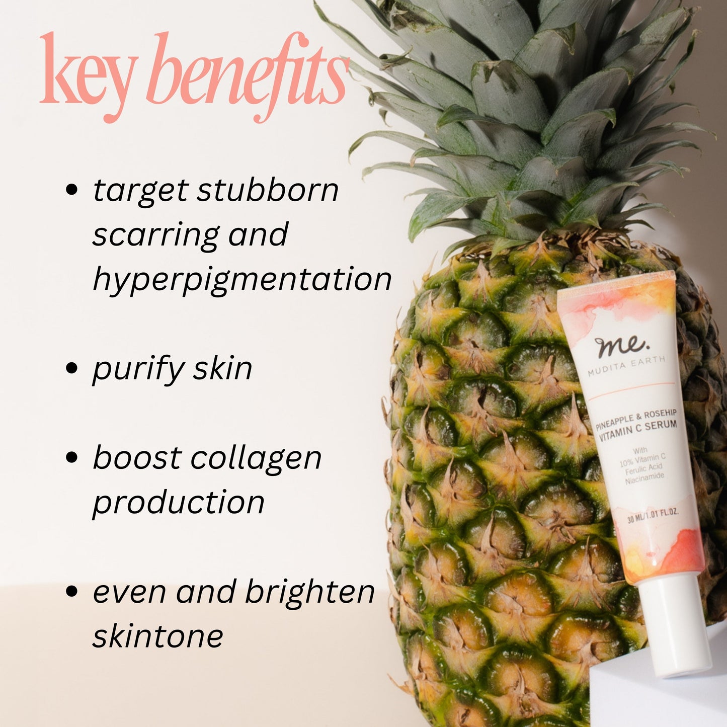 Pineapple & Rosehip Vitamin C Serum