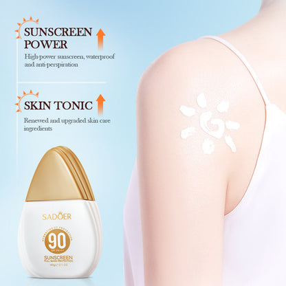 SADOER Clear Water-feel Sunscreen Lotion SPF90 PA 60g