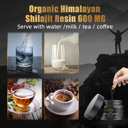 OEM Private Label Improving Energy Heart And Blood Pure Himalayan Natural Shilajit Resin Ointment Jam Health Supplement