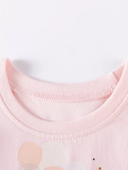 Children's Rabbit Long Sleeve Tulle Dress