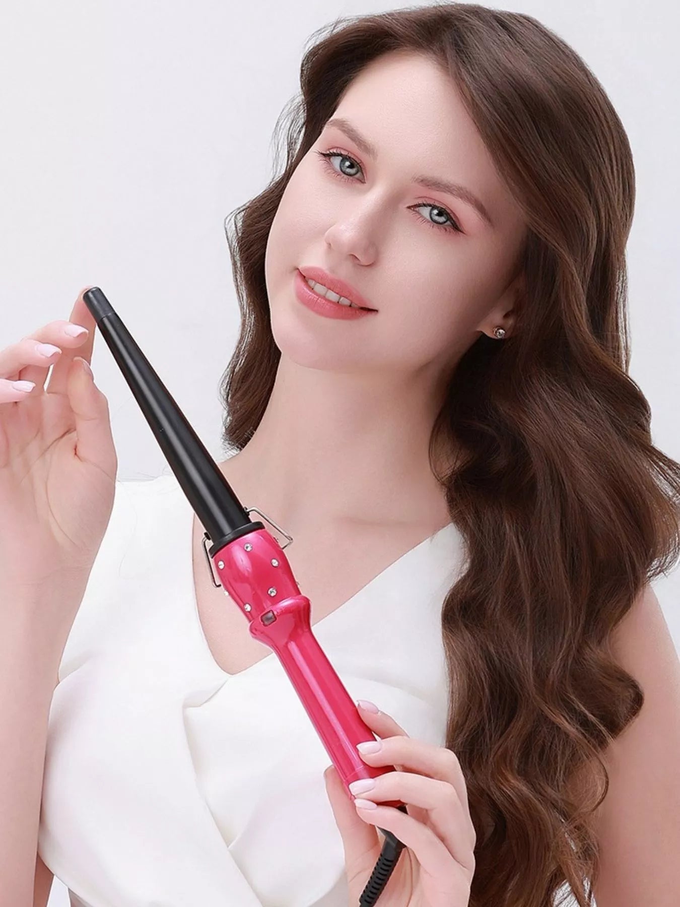 Adjustable Temperature Curling Iron