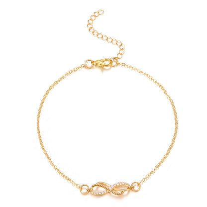 Infinity Knot Charm Bracelet