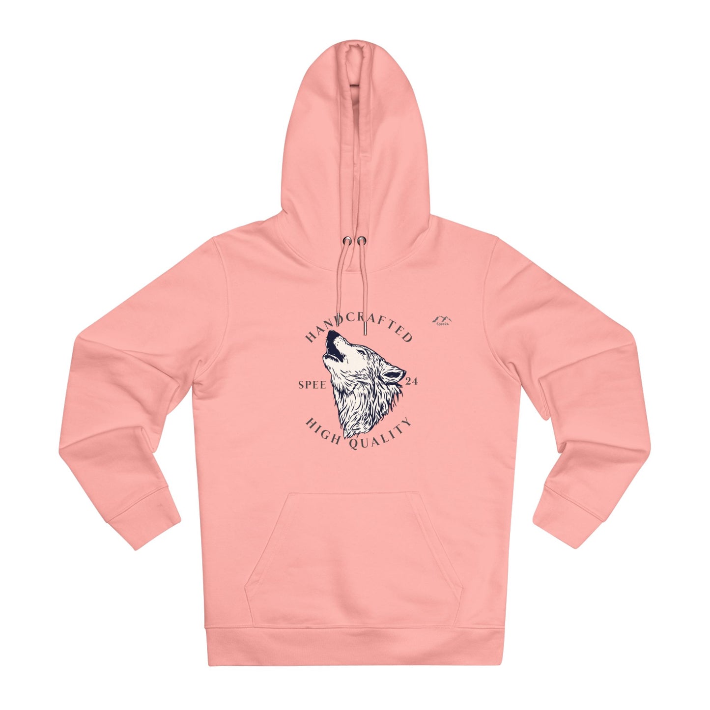 HD-052ML-24 Howling Wolf Hoodie Wolf Art Wilderness Howl Design