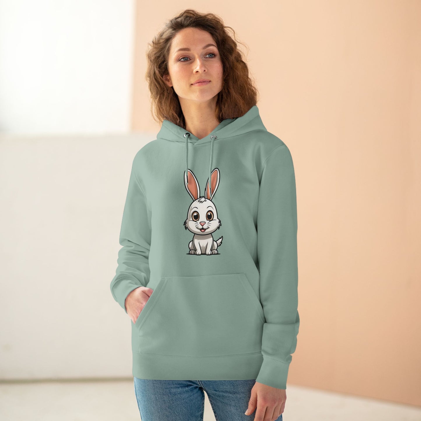 HD-057ML-24 Women Cruiser Hoodie SweatShirt for Rabbit Lover