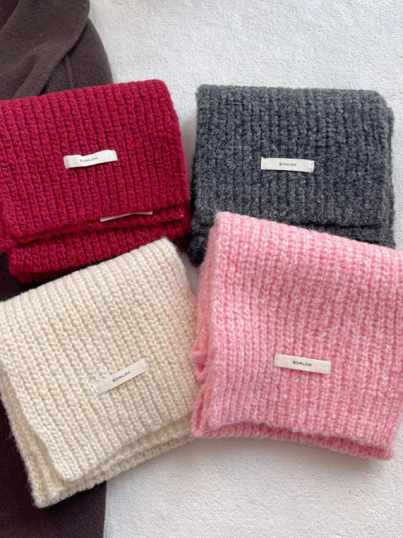 Cozy Knitted Winter Scarf
