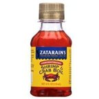 Zatarain's Crab Boil Liquid, 4 oz, Case of 6
