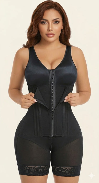 Overbust Fajas Colombianas Shapewear For Women Tummy Control Body Shaper Girdles Post Surgery Compression Garment