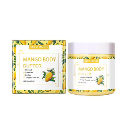 West&Month Moisturizing Body Cream, Restores Rough, Dull Skin, Moisturizes And Nourishes Skin For A Long Time