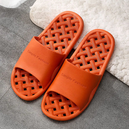 Open Toe Platform Slippers
