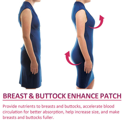 Ximonth Breast & Buttock Enhance Patch, Plump Chest Firm And Full To Highlight The Curve Of The Hip Body Shaping Patch
