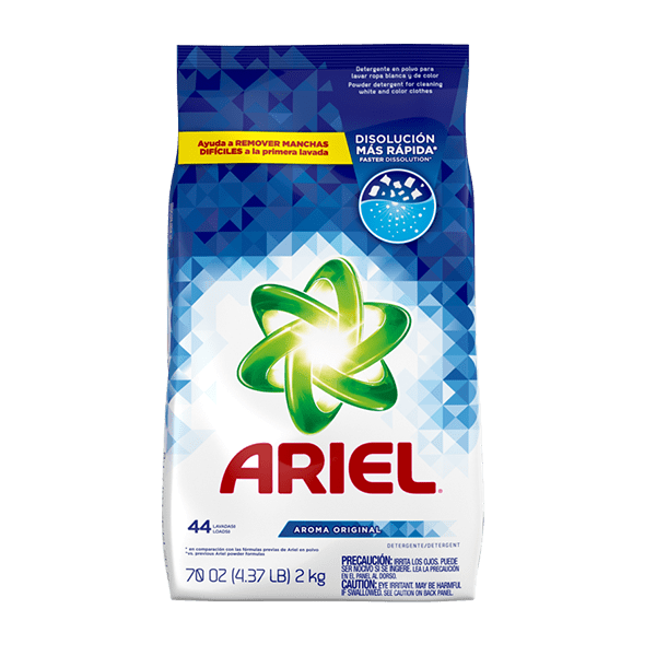 Ariel Laundry Detergent Powder Original  44 LD 70 oz 2 kg