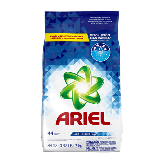 Ariel Laundry Detergent Powder Original  44 LD 70 oz 2 kg