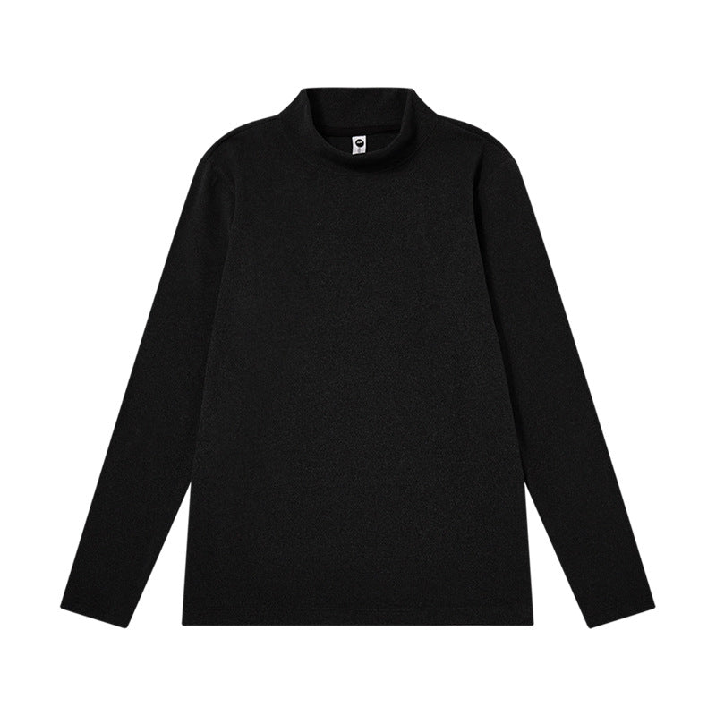Autumn And Winter Pullover Stand Collar Boys Undershirt