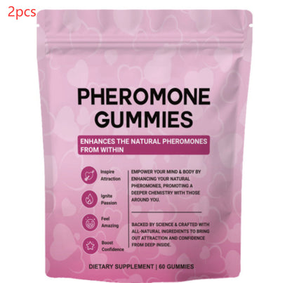 60 Pieces Of Household Edible Pheromone Gummies