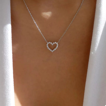 18K Gold-Plated Heart Necklace