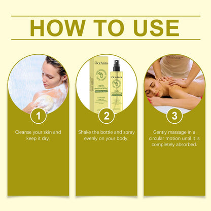 OceAura Vitamin E Moisturizing Body Oil, Daily Moisturizing Care For Body Skin Moisturizing Body Care Oil