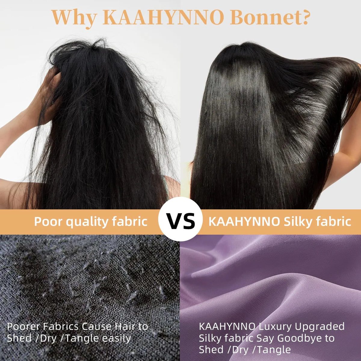 Silk Bonnet For Sleeping Women, Satin Hair Bonnet For Sleeping For Wavy Curly Natural Hair Women Men - Red