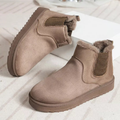 Round Toe Platform Boots