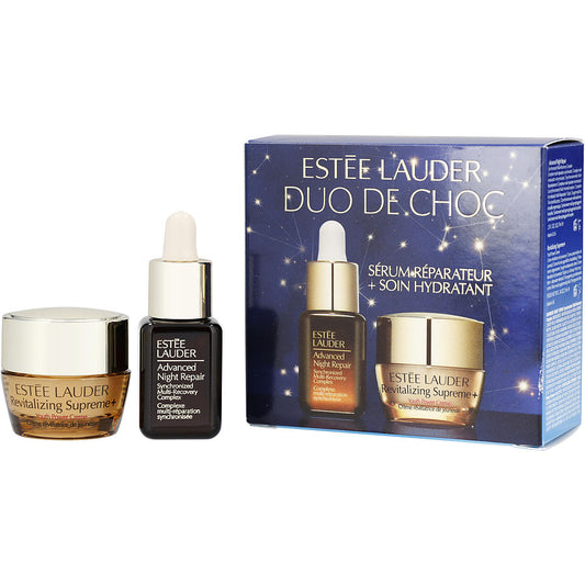 ESTEE LAUDER by Estee Lauder The Power Pair Set: Advanced Night Repair Synchronized Recovery Complex 7ml + Revitalizing Supreme + Youth Power Creme 7ml--2pcs