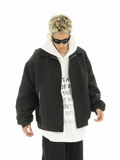 Men's Zip Up Long Sleeve Jacket
