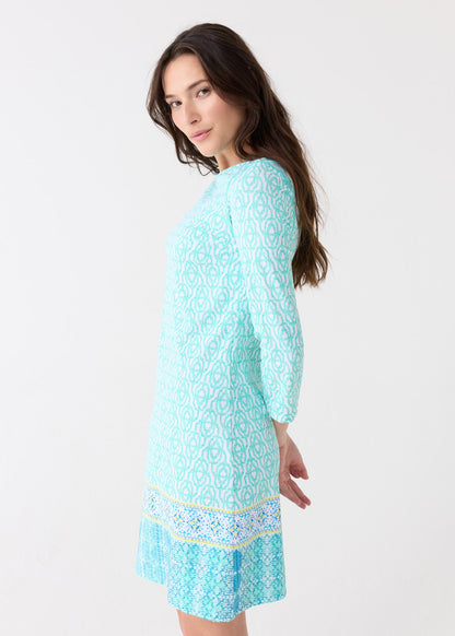 Coastal Cottage Cabana Shift Dress